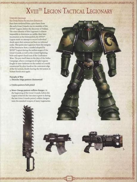 Esquema pre-Primarca de los Salamandras(Carnero de Saturno)