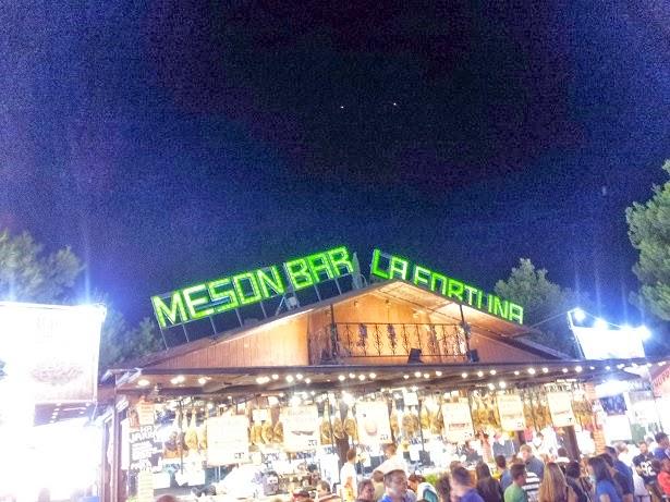 Mesón La fortuna, puesto feriante