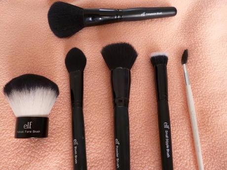 Mis brochas favoritas para el rostro de la marca Elf