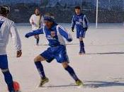 nieve acompañó inicio tercera fecha torneo fútbol seniors natales