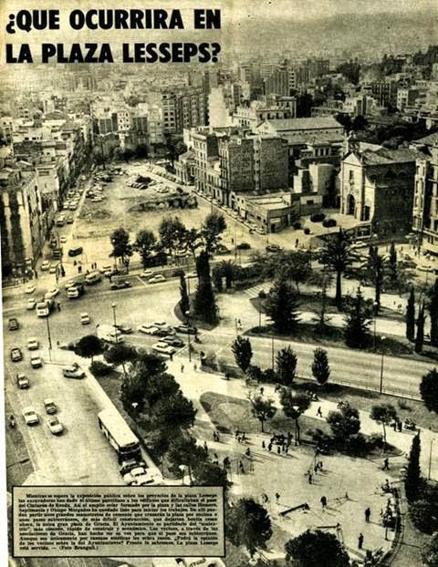 Barcelona - Metro Lesseps - A tiro Limpio (1963)...20-10-2013...