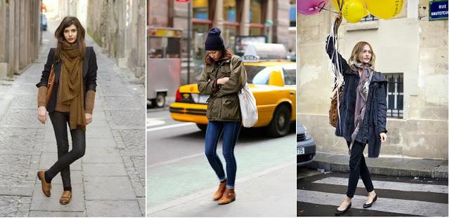 STREET STYLE INSPIRATION; SIMPLE LOOKS.-