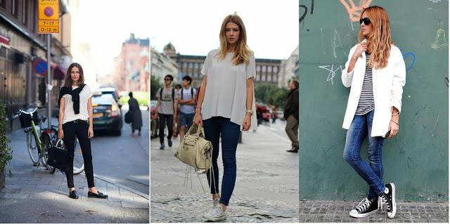 STREET STYLE INSPIRATION; SIMPLE LOOKS.-