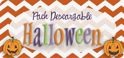 Descargables: Pack para decorar en Halloween