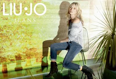 Kate Moss para Liujo Jeans Fall 2013
