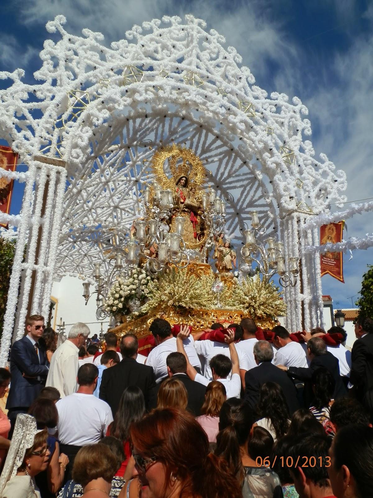 Nuestra Hermandad presente en las fiestas de Ntra. Sra. del Rosario de Carrión