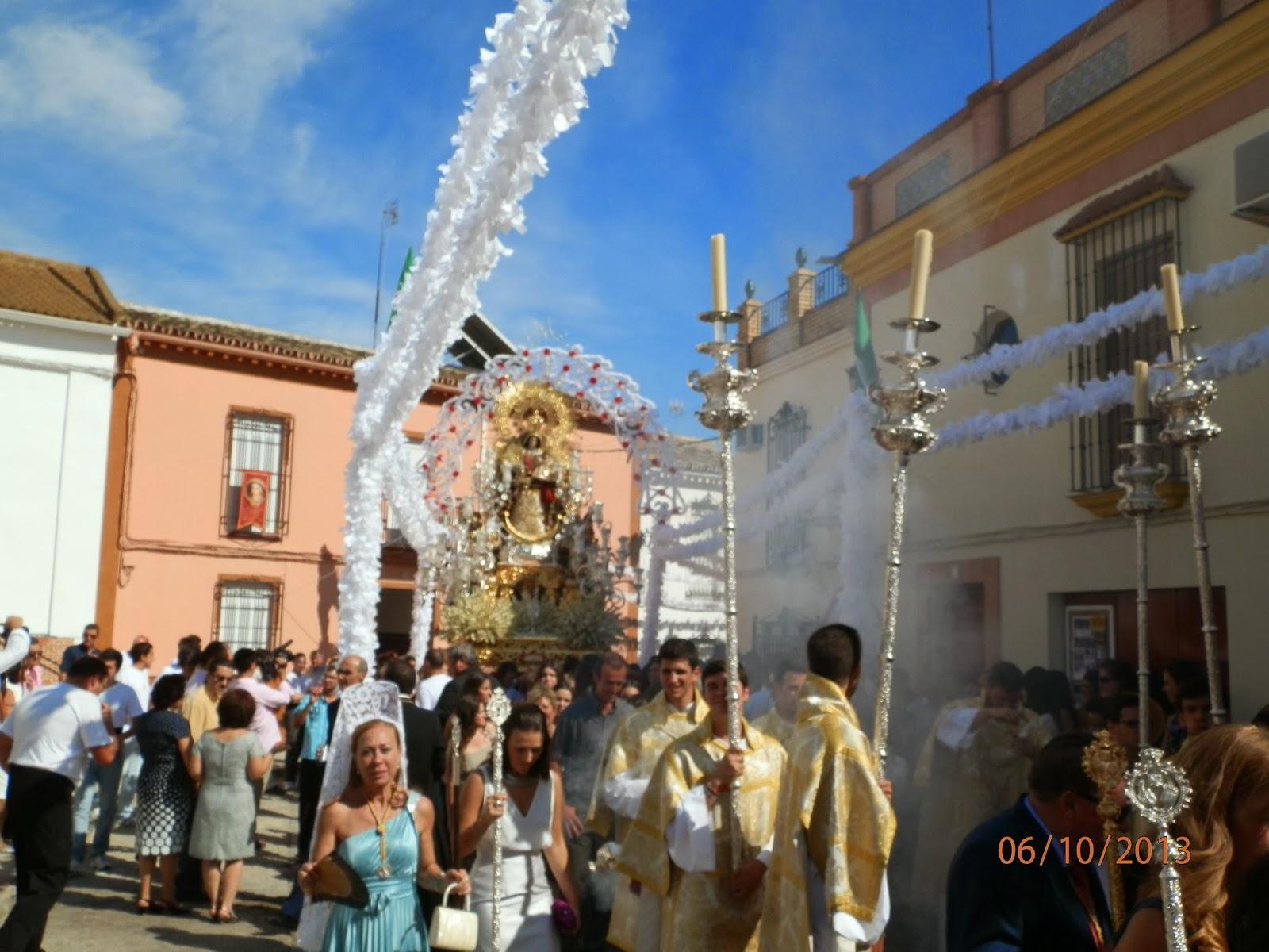 Nuestra Hermandad presente en las fiestas de Ntra. Sra. del Rosario de Carrión