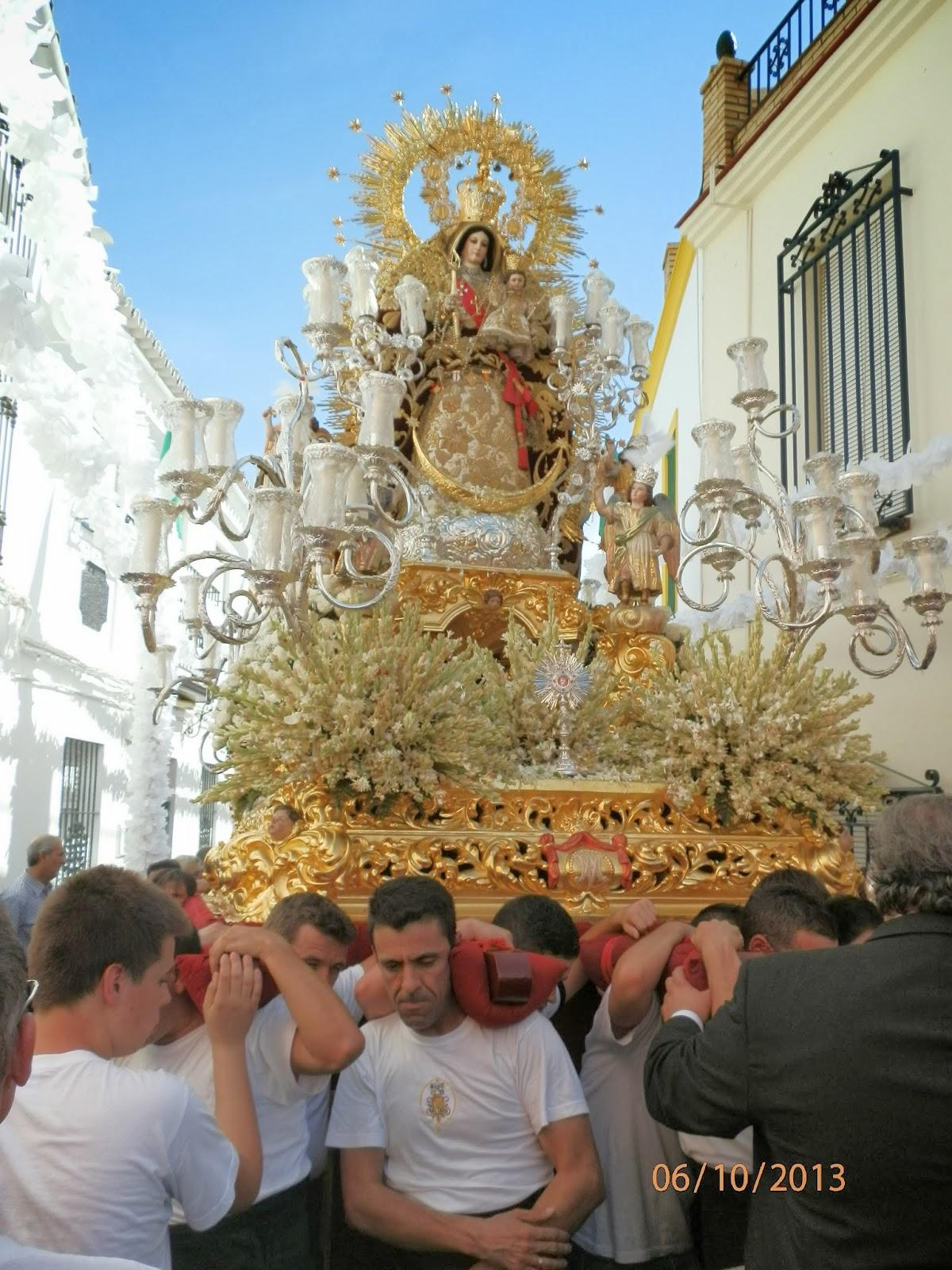 Nuestra Hermandad presente en las fiestas de Ntra. Sra. del Rosario de Carrión