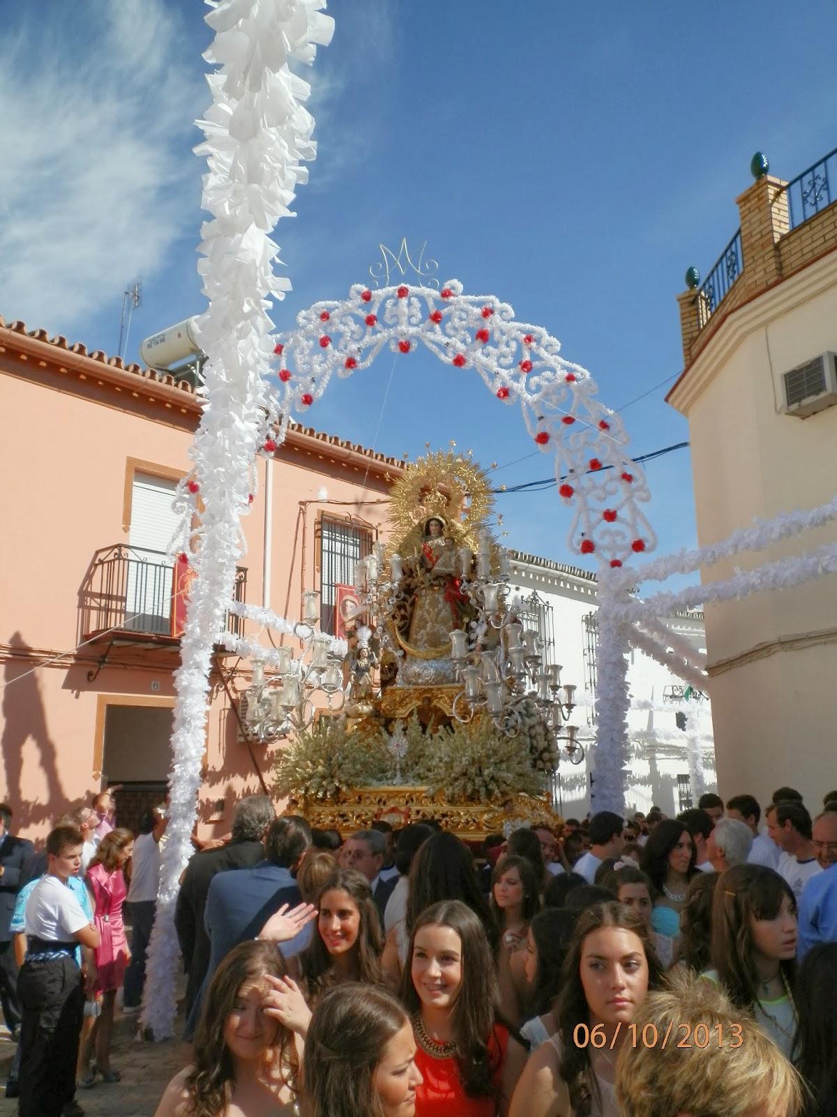 Nuestra Hermandad presente en las fiestas de Ntra. Sra. del Rosario de Carrión