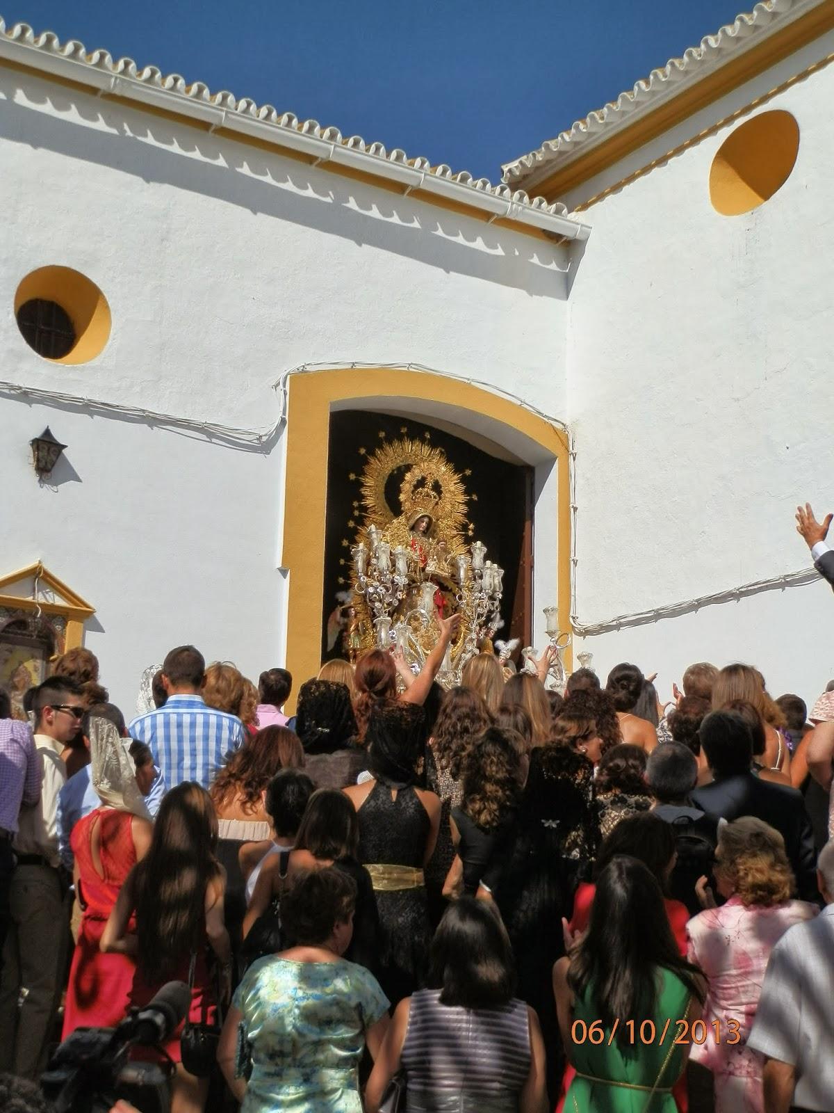 Nuestra Hermandad presente en las fiestas de Ntra. Sra. del Rosario de Carrión