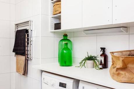 piso piloto decoración nórdica mesas de centro madera 3 patas distribución diáfana diseño piso piloto nordico diseño de interiores nórdicos decoración nórdica escandinava cocinas modernas pequeñas cocinas modernas blanco y gris cocina comedor salón diáfano decoración blog decoración nórdica 