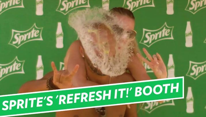 Sprite combate el calor con una divertida y refrescante cámara super lenta conectada a Facebook
