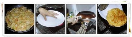 CALDO DE BERZA  Y TORTILLA DE  PATATA  ---CUMPLIENDO PETICIONES  Y LA COSECHA DE ESTE AÑO DE MI HUERTA ........