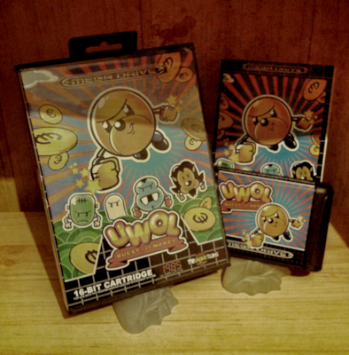 UWOL Quest for Money en cartucho físico para Megadrive