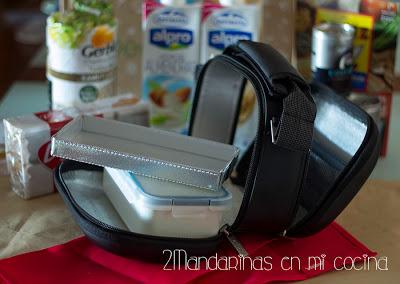 Salchichas caseras de ternera con salsa de mostaza y miel y mis puntos DEGUSTABOX