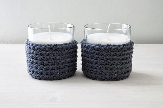 LATAS Y PORTAVELAS EN PUNTO