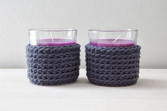 LATAS Y PORTAVELAS EN PUNTO