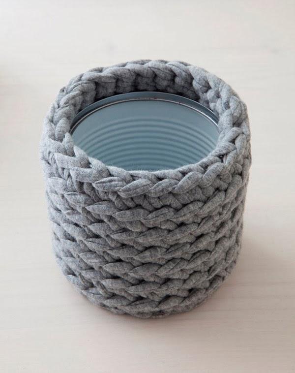 LATAS Y PORTAVELAS EN PUNTO