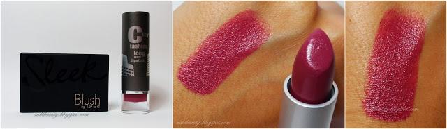 labial hean city fashion sweet plum maquillalia swatch chuache