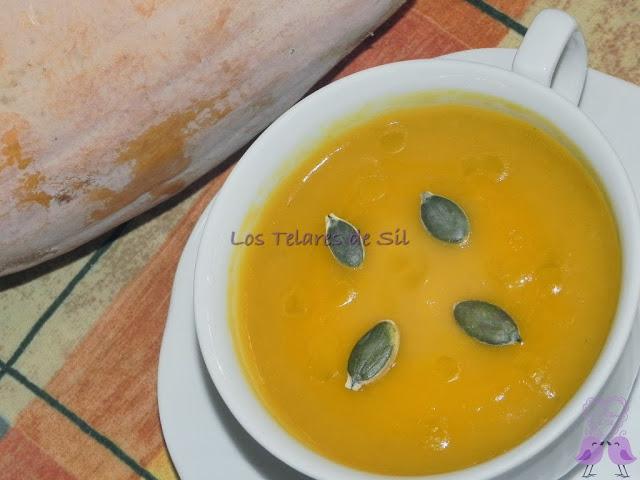 CREMA DE CALABAZA Y VERDURAS
