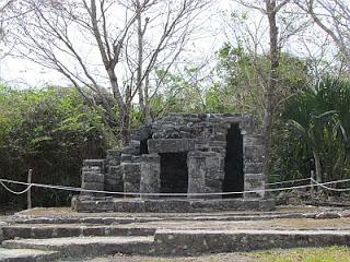 Ruinas mayas en Cozumel. México