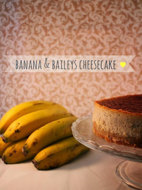 Banana & Baileys Cheesecake