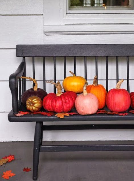 Otoño: Decorando con calabazas Otoño: Decorando con calabazas