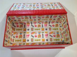 Truco o trato?  Caja para los caramelos de Halloween en simil piel