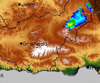 Importante tormenta en el Parque Natural Sierra de Baza (16-6-13)