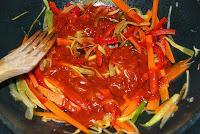 Fetuccini  Chinese Style