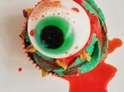 Cupcakes Halloween!! (chocolate pistacho)