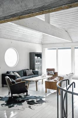 Casa Rustica e Industrial en Suecia