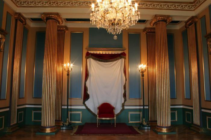 Trono. Palacio de Amalienborg 10