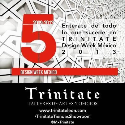Trinitate en Design Week México 2013 554663_638513559512575_1796473409_n