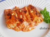 Canelones crêps relleno vegetal