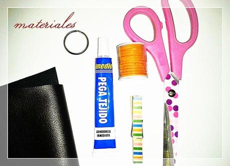 DIY Llavero de piel DIY Llavero de piel