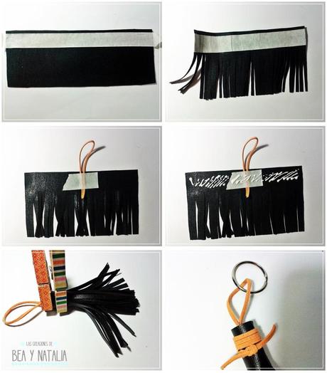 DIY Llavero de piel DIY Llavero de piel