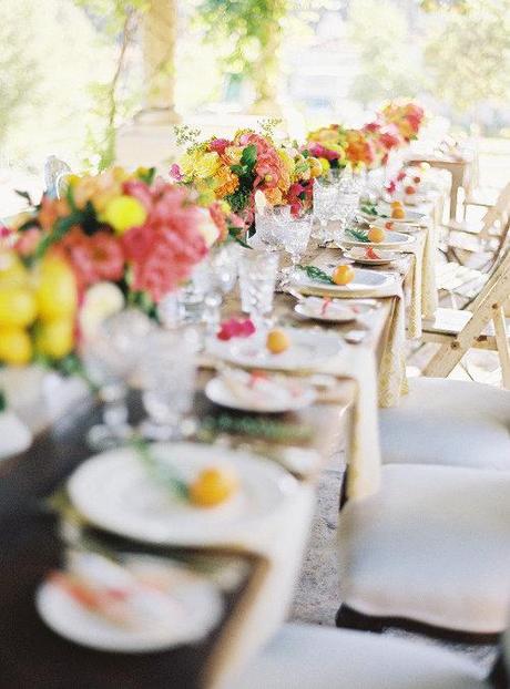 Mesas largas para Boda Mesas largas para Boda