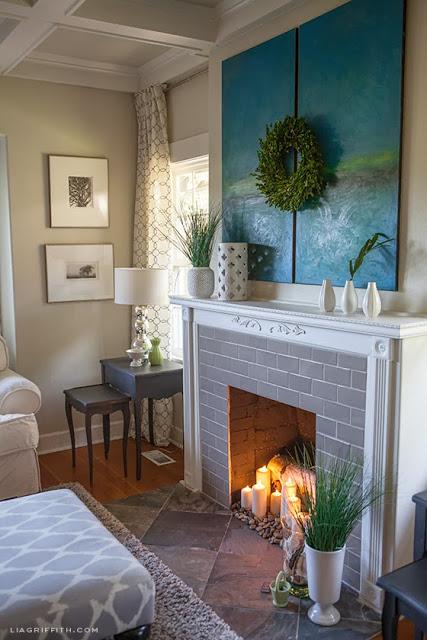 quiero una chimenea para llenarla de velas