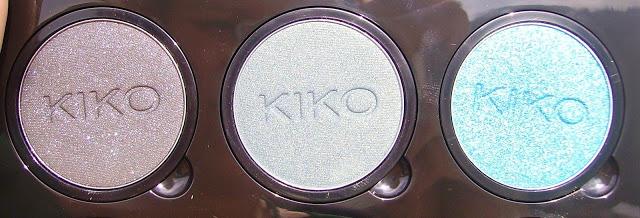 Sombras infinity de Kiko y swatches