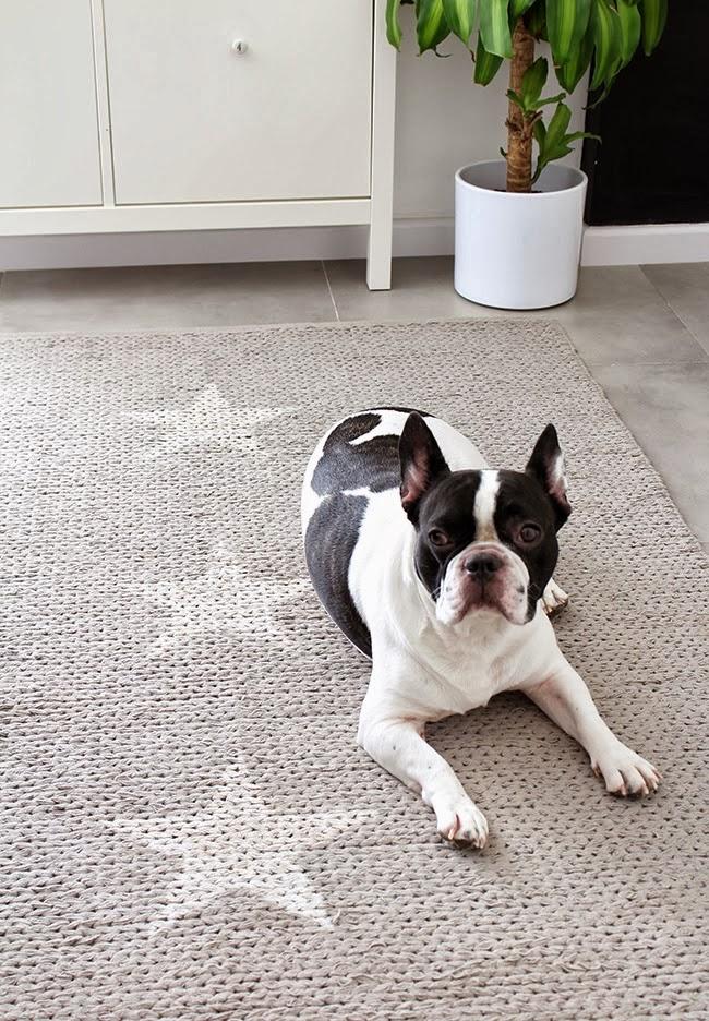 DIY: Cómo pintar una alfombra de estrellas . Video tutorial