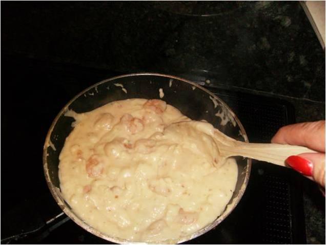 CHAPATA  RELLENA  GRATINADA