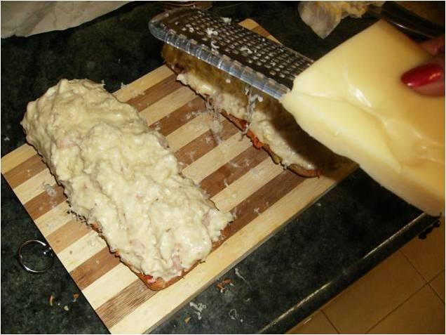 CHAPATA  RELLENA  GRATINADA