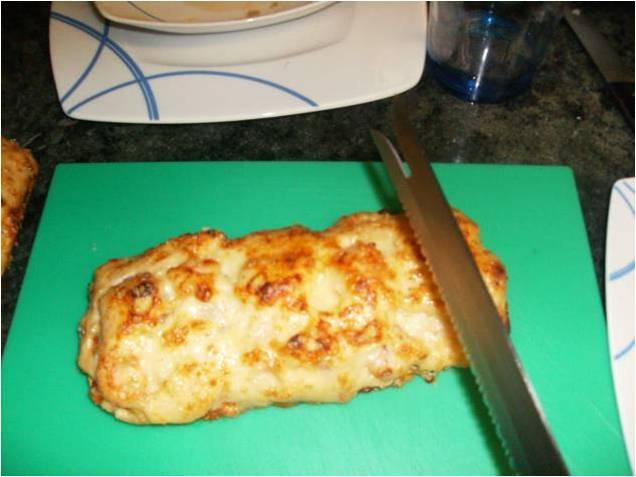 CHAPATA  RELLENA  GRATINADA