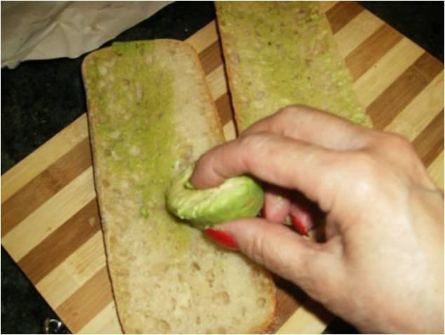 CHAPATA  RELLENA  GRATINADA