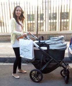 El día que recogimos el carrito de la tienda