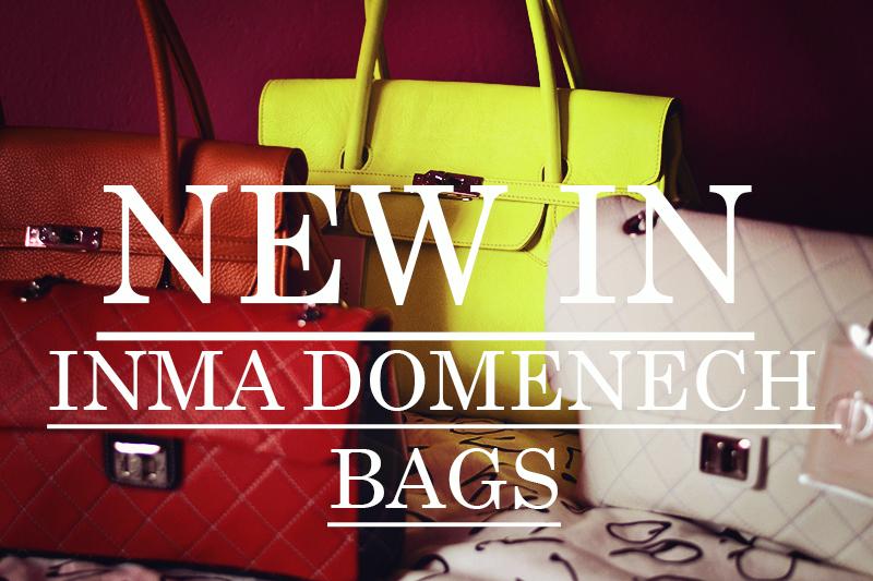 NEW IN..INMA DOMENECH BAGS!!