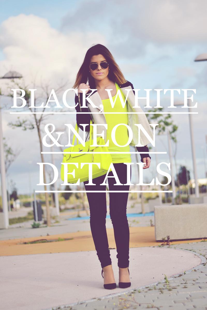B,W & NEON DETAILS