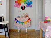 fiesta cumpleaños arco iris