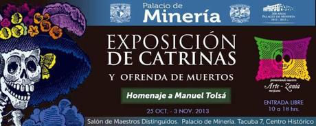 Exposición de Catrinas y Ofrenda de Muertos@Palacio de Minería 1381184_649668958388382_933299457_n